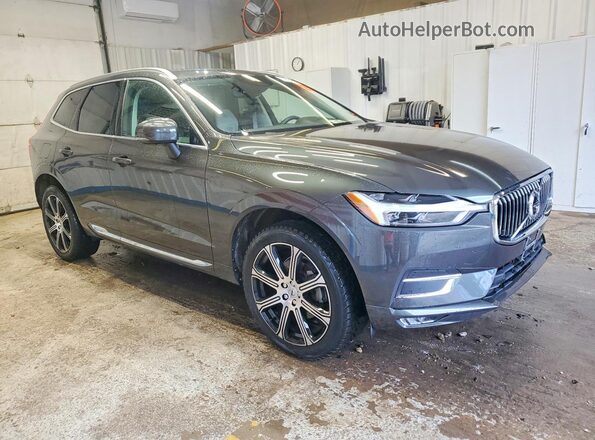 YV4102RL7M1728232 2021 VOLVO XC60 Серый Передняя правая четверть