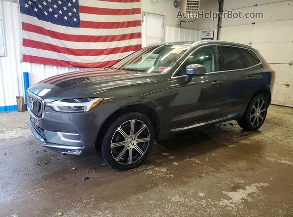 YV4102RL7M1728232 2021 VOLVO XC60 Серый Передняя левая четверть