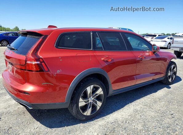 YV4102WK3M1070923 2021 VOLVO V60 Burgundy Trasero derecho