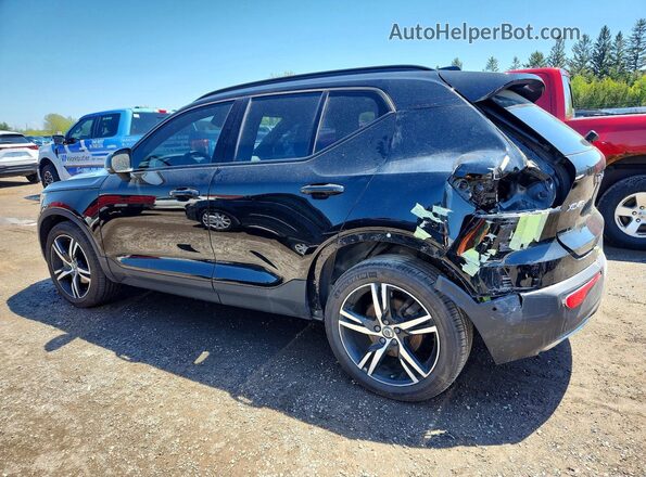 YV4162UM7K2048658 2019 VOLVO XC40 Черный Задняя левая четверть