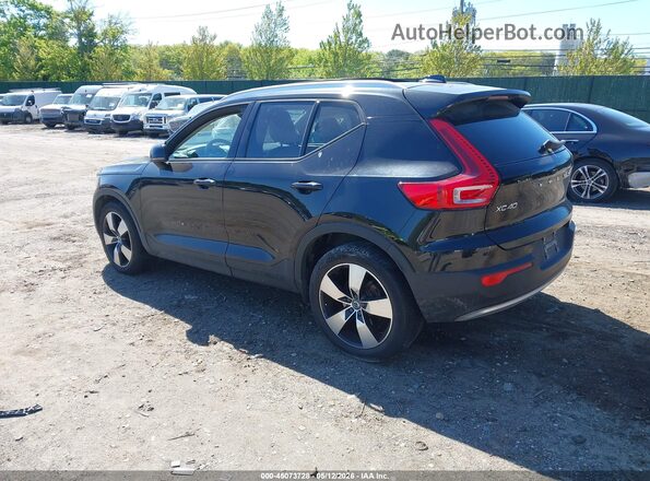 YV4162XZ2K2014893 2019 VOLVO XC40 Черный Задняя левая четверть