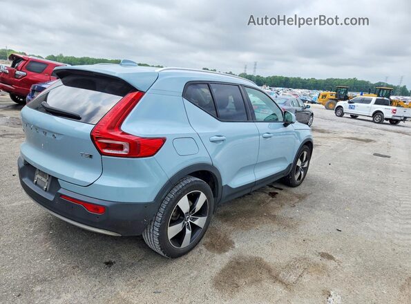 YV4162XZ7K2011200 2019 VOLVO XC40 Синий Задняя правая четверть