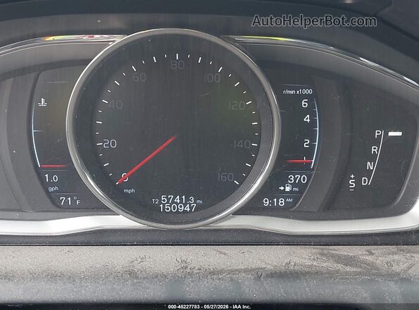 YV440MDK2G2857260 2016 VOLVO XC60 Black 