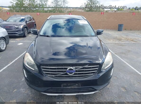YV440MDK2G2857260 2016 VOLVO XC60 Black Widok zestawu wskaźników