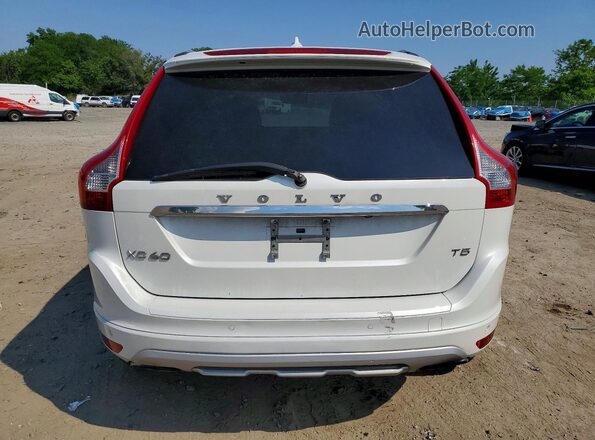 YV440MDR7H2222680 2017 VOLVO XC60 White Vista trasera