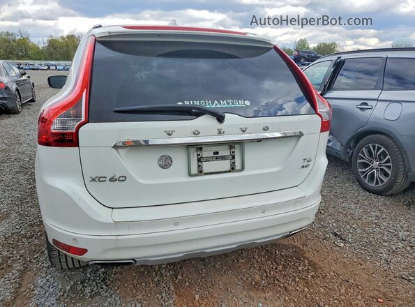 YV449MRK6G2871502 2016 VOLVO XC60 White უკანა ხედი