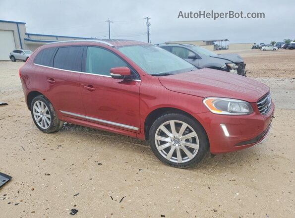 YV449MRU7H2126518 2017 VOLVO XC60 Красный Передняя правая четверть