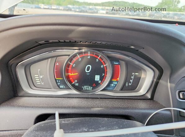 YV4612RM5G2787323 2016 VOLVO XC60 Бежевый Вид щитка приборов