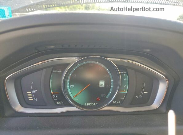 YV4612RMXG2839433 2016 VOLVO XC60 Gray Vista del cuadro de instrumentos