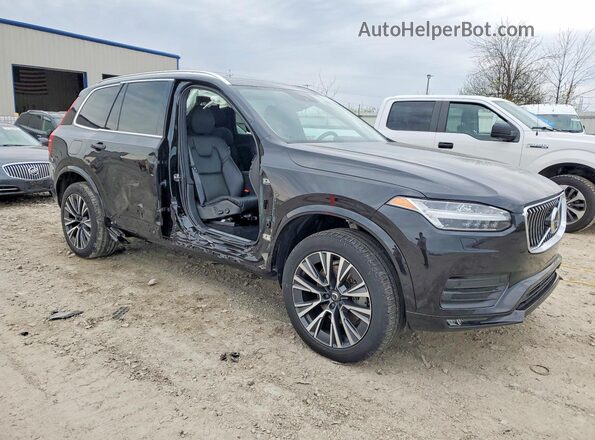 YV4A221K1N1840376 2022 VOLVO XC90 Черный Передняя правая четверть