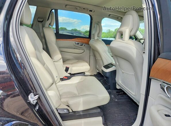 YV4A221K8M1745683 2021 VOLVO XC90 Черный Вид задней части салона