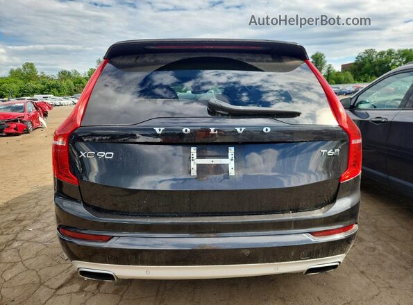 YV4A221K8M1745683 2021 VOLVO XC90 Черный Вид сзади