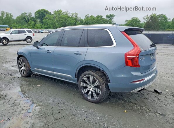 YV4A221L7L1538399 2020 VOLVO XC90 Синий Задняя левая четверть