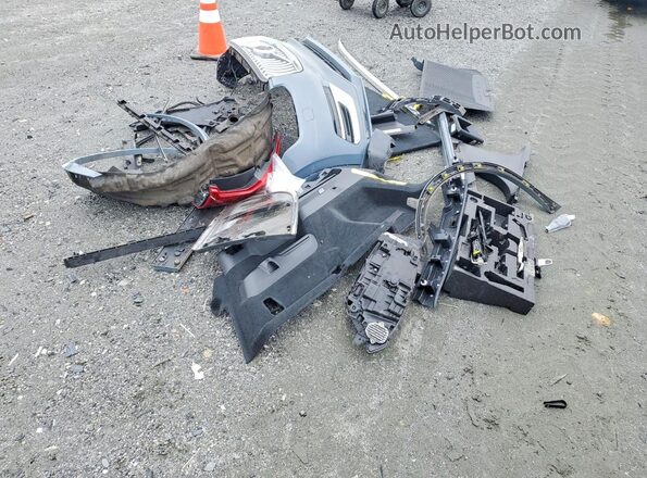 YV4A221L7L1538399 2020 VOLVO XC90 Синий Вид подкапотного пространства