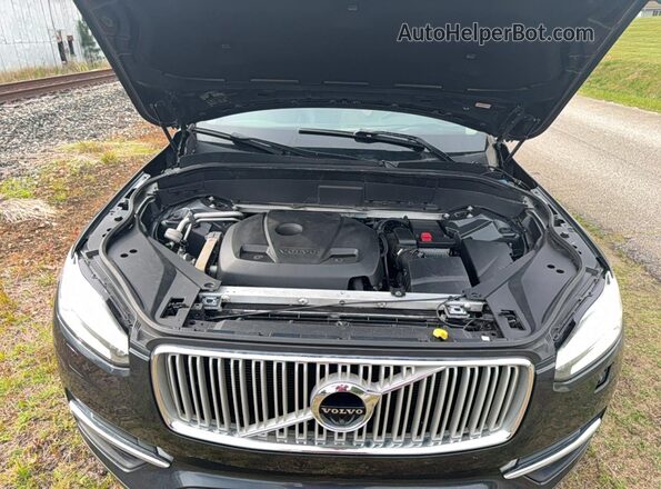 YV4A22PL1G1059389 2016 VOLVO XC90 Серый Вид салона спереди