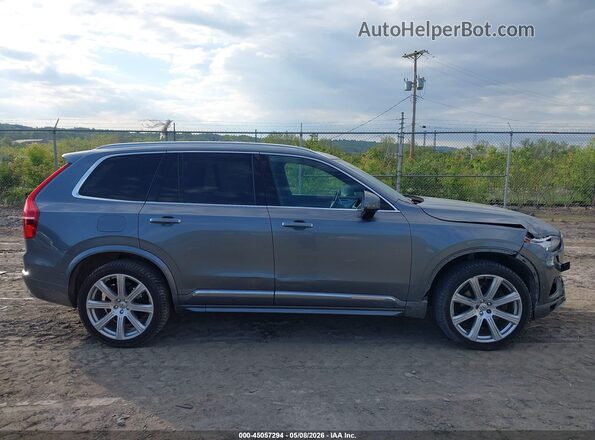YV4A22PL2G1039717 2016 VOLVO XC90 Серый Вид задней части салона