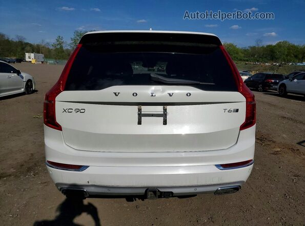 YV4A22PL4H1106495 2017 VOLVO XC90 White Vista trasera