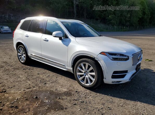 YV4A22PL4H1106495 2017 VOLVO XC90 White Delantero derecho