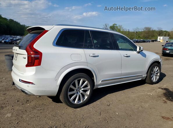 YV4A22PL4H1106495 2017 VOLVO XC90 White Trasero derecho