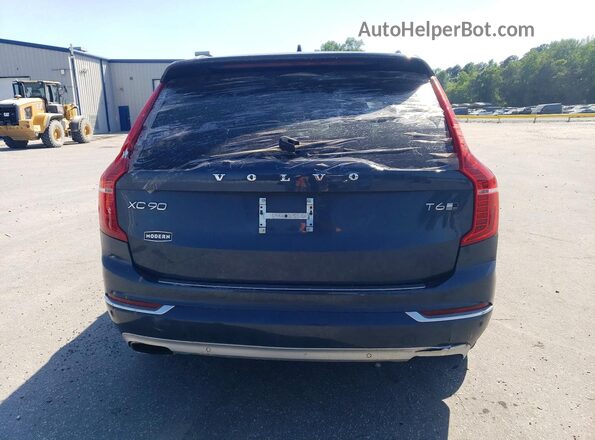 YV4A22PL4K1457205 2019 VOLVO XC90 Синий Вид сзади