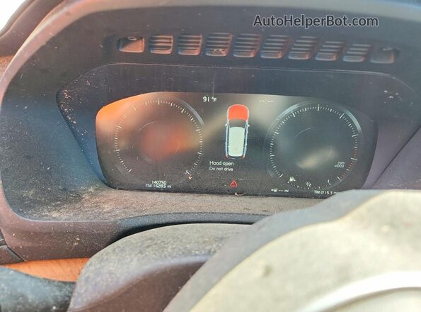 YV4A22PL4K1457205 2019 VOLVO XC90 Синий Вид щитка приборов