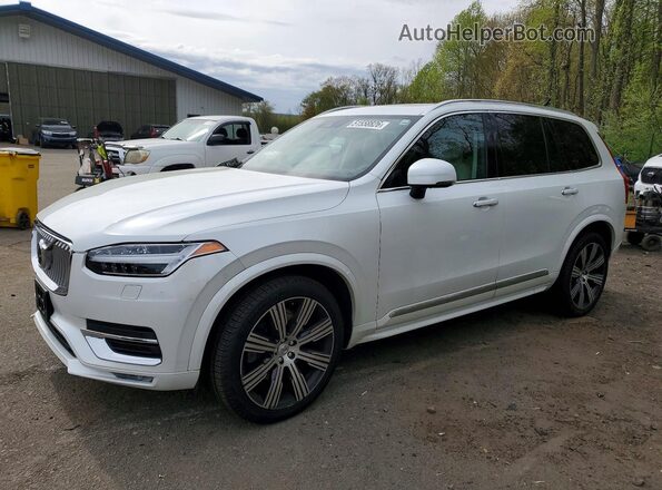 YV4A22PL4M1675664 2021 VOLVO XC90 White Передня ліва чверть