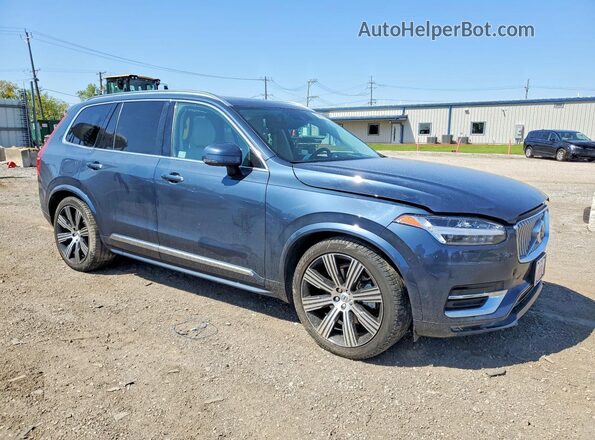 YV4A22PL5N1798407 2022 VOLVO XC90 Синий Передняя правая четверть