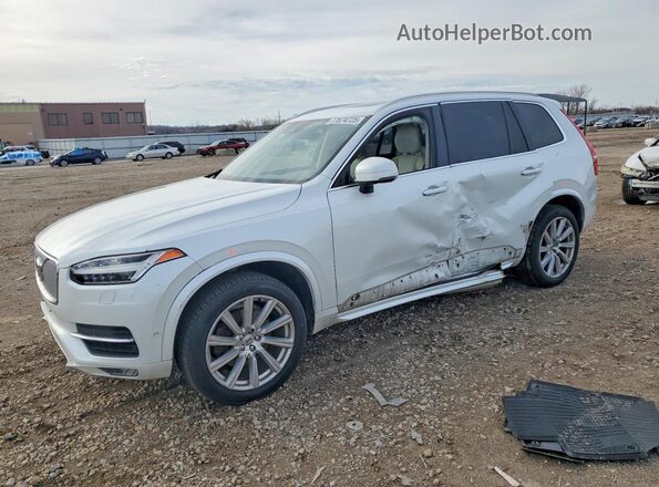 YV4A22PL7H1138003 2017 VOLVO XC90 White Vista tres cuartos delantera izquierda
