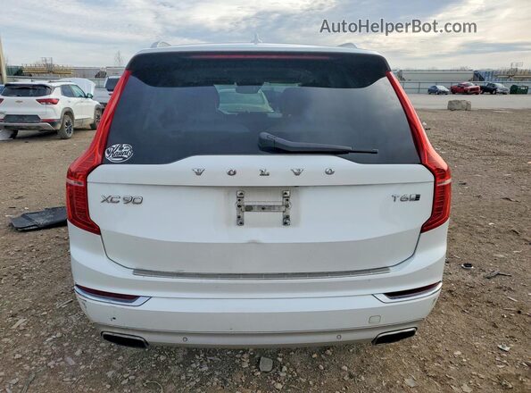 YV4A22PL7H1138003 2017 VOLVO XC90 White Vista trasera