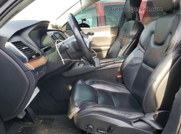 YV4A22PL7J1205463 2018 VOLVO XC90 Серый Вид салона спереди