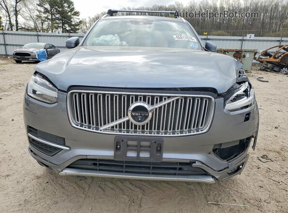 YV4A22PL7J1205463 2018 VOLVO XC90 Серый Вид спереди