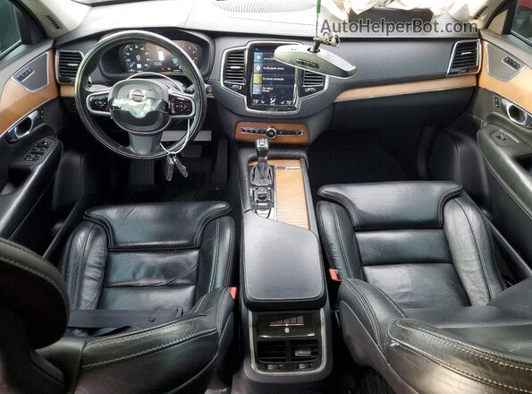 YV4A22PL7J1205463 2018 VOLVO XC90 Серый Вид панели приборов