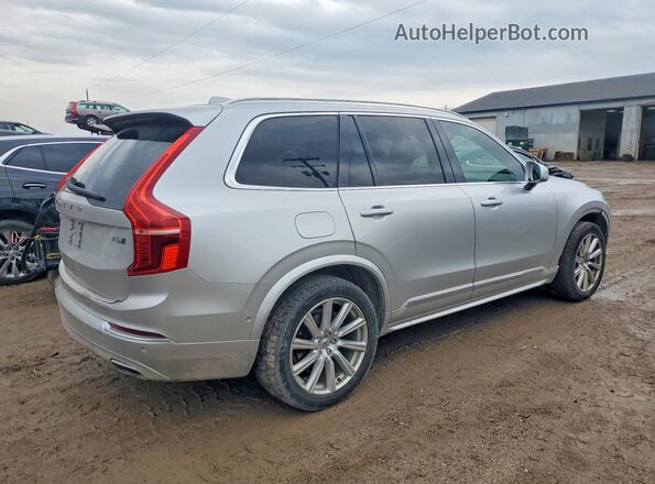 YV4A22PL7K1486083 2019 VOLVO XC90 Серебряный Задняя правая четверть