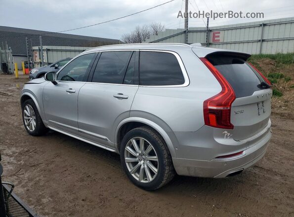 YV4A22PL7K1486083 2019 VOLVO XC90 Серебряный Задняя левая четверть