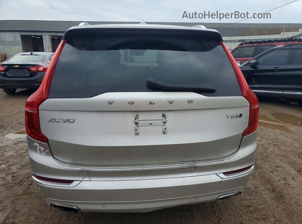 YV4A22PL7K1486083 2019 VOLVO XC90 Серебряный Вид сзади