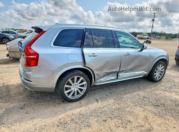 YV4A22PL8H1132288 2017 VOLVO XC90 Серебряный Задняя правая четверть