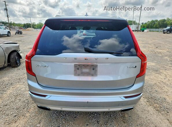 YV4A22PL8H1132288 2017 VOLVO XC90 Серебряный Вид сзади