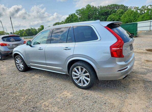 YV4A22PL8H1132288 2017 VOLVO XC90 Серебряный Задняя левая четверть