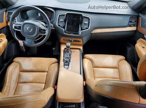 YV4A22PL9G1091037 2016 VOLVO XC90 Белый Вид панели приборов
