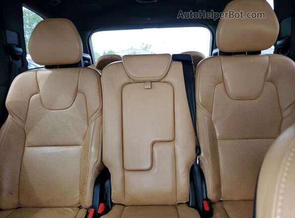 YV4A22PL9G1091037 2016 VOLVO XC90 Белый Вид задних сидений