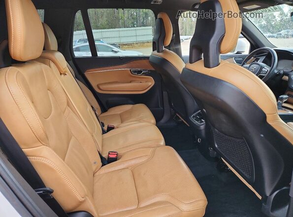 YV4A22PLXJ1347953 2018 VOLVO XC90 White Вид задніх сидінь