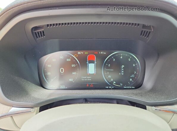 YV4A22RL2J1027734 2018 VOLVO XC60 Белый Вид щитка приборов