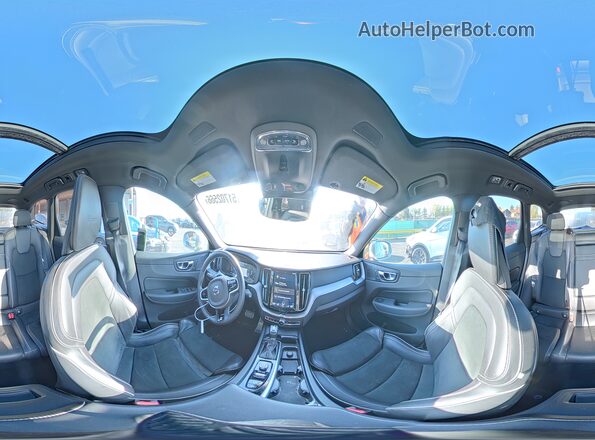 YV4A22RM7K1353054 2019 VOLVO XC60 Черный Вид наклейки с VIN-кодом