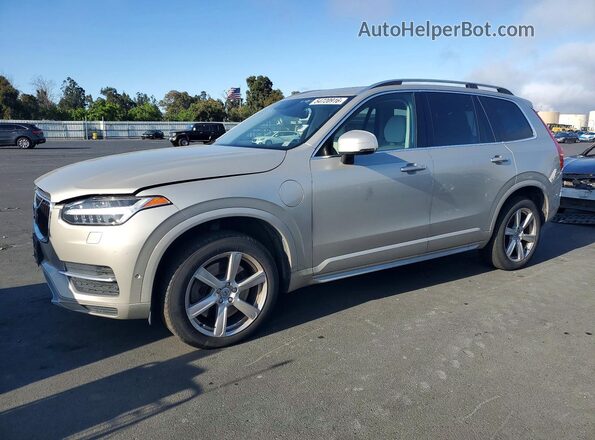 YV4BC0PK2G1066347 2016 VOLVO XC90 Золотой Передняя левая четверть