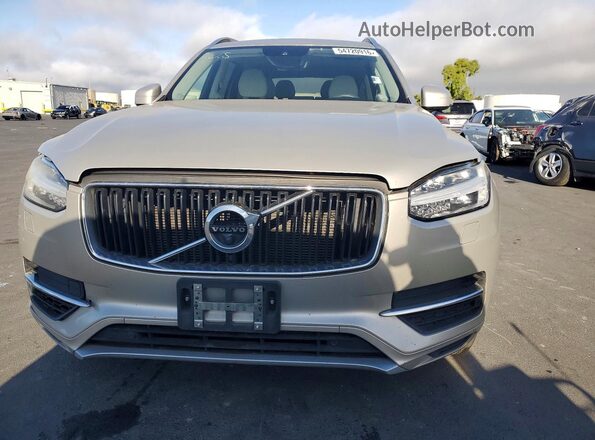 YV4BC0PK2G1066347 2016 VOLVO XC90 Золотой Вид спереди