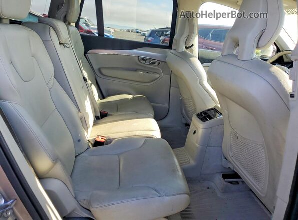 YV4BC0PK2G1066347 2016 VOLVO XC90 Золотой Вид задней части салона
