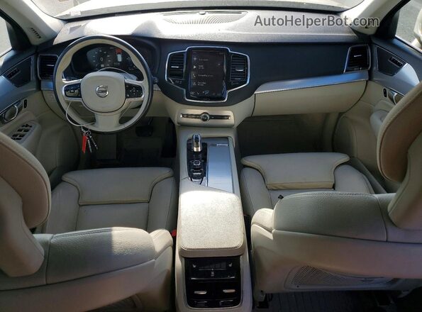 YV4BC0PK2G1066347 2016 VOLVO XC90 Золотой Вид панели приборов