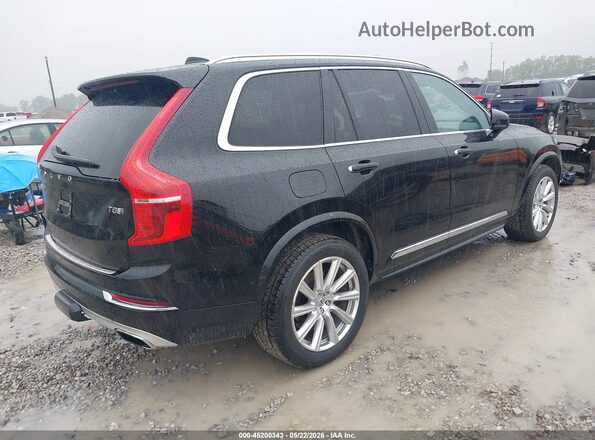 YV4BC0PL5H1114448 2017 VOLVO XC90 HYBRID Black უკანა მარჯვენა