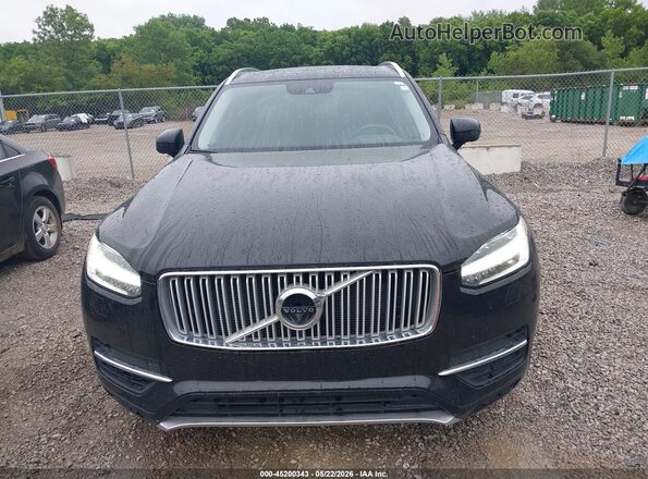 YV4BC0PL5H1114448 2017 VOLVO XC90 HYBRID Black ხელსაწყოთა პანელის ხედი