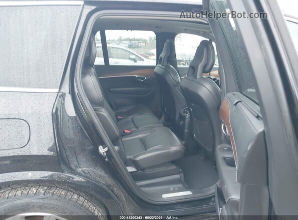 YV4BC0PL5H1114448 2017 VOLVO XC90 HYBRID Black VIN კოდის სტიკერის ხედი